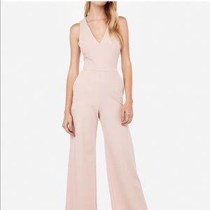 NWT! Express light pink jumpsuit in XS